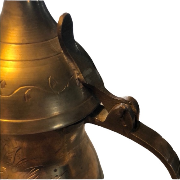 Antique Middle Eastern Coffee Tea pot + FREE GIFT - Picture 8 of 9